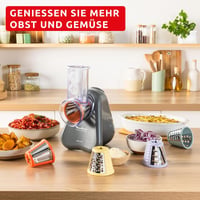 Moulinex Fresh Express DK855HE0 elektromos zöldségreszelő, 5 az 1-ben - szürke 6