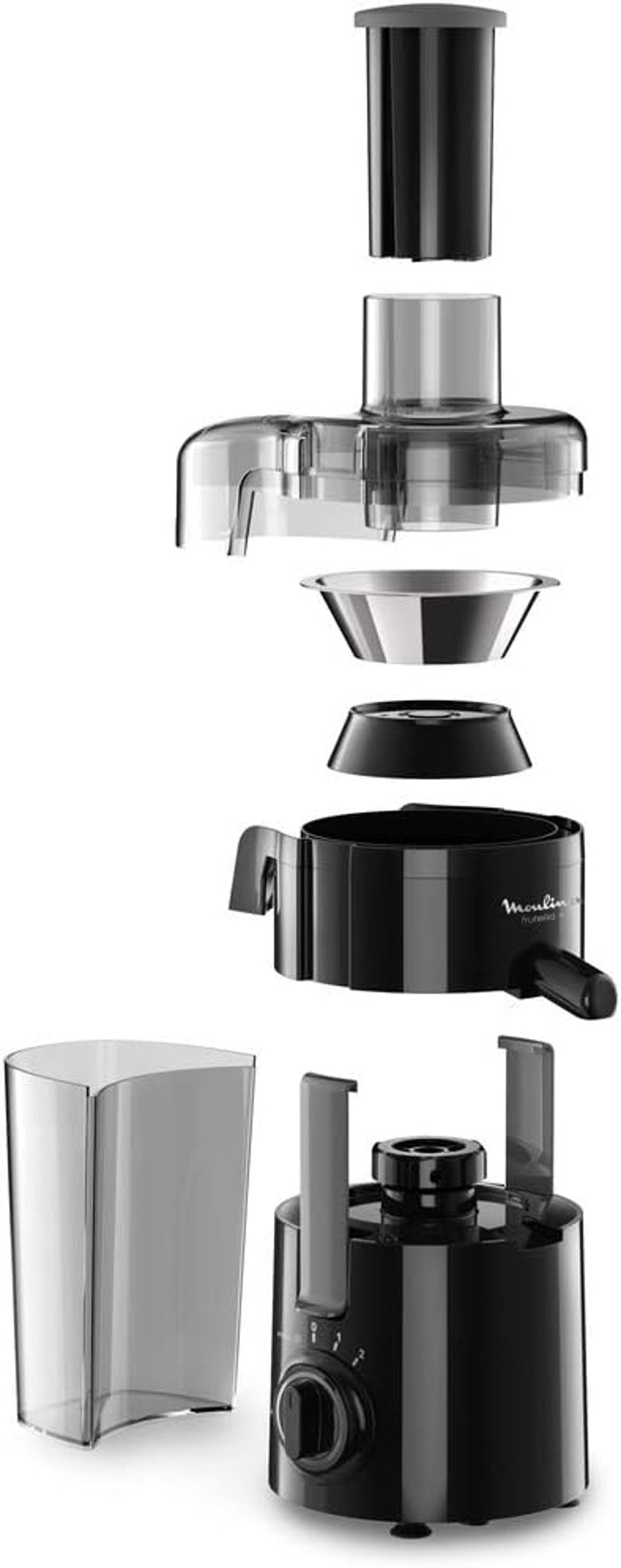 Moulinex Gyümölcscentrifuga 2 Sebességfokozat 60mm Nyílásátmérő