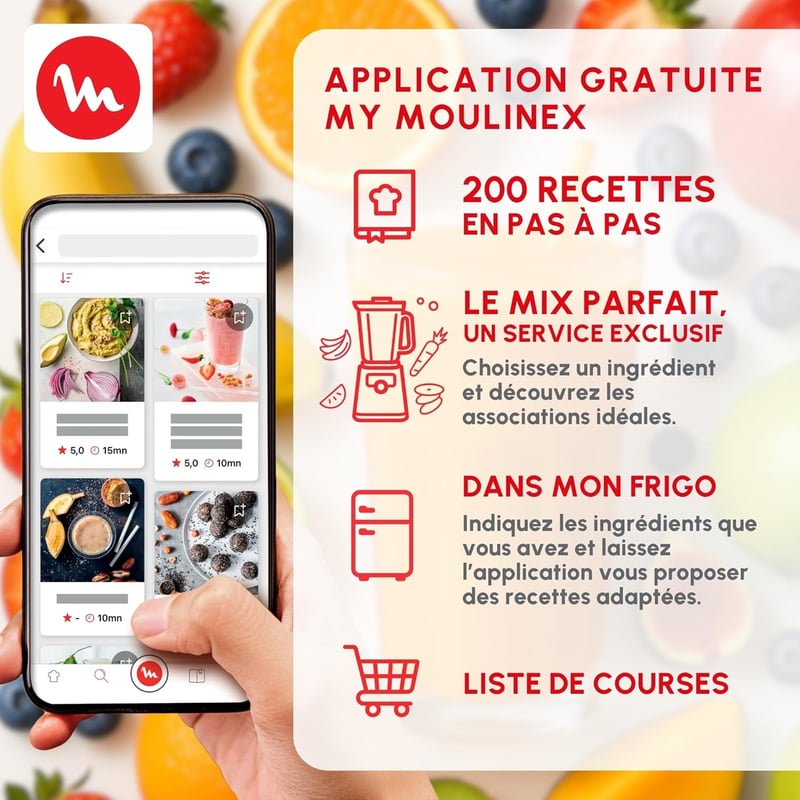 Moulinex LM811D Turmixgép Smoothie Készítő Blender