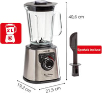 Moulinex LM811D Turmixgép Smoothie Készítő Blender 4