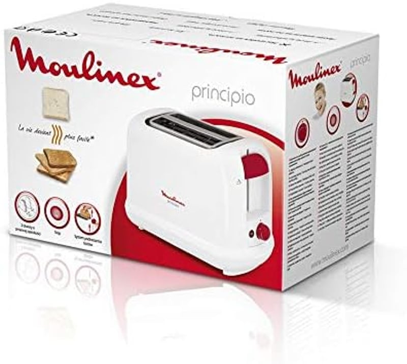 Moulinex LT160111 2 szeletes kenyérpirító rozsdamentes acél