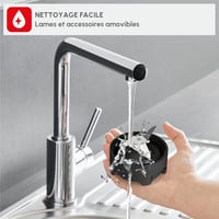 Moulinex Mix & Move 300W hordozható turmixgép 0,8L Tritan palackkal 8