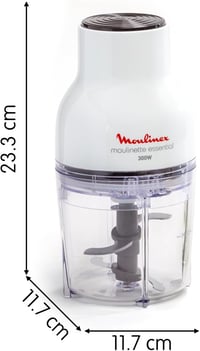 Moulinex Moulinette Essential DJ5201 3az1-ben aprító keverő szeletelő 300W 8