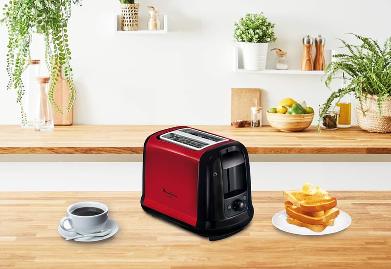 Moulinex Subito kenyérpirító rozsdamentes acél toaster