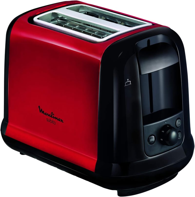 Moulinex Subito kenyérpirító rozsdamentes acél toaster