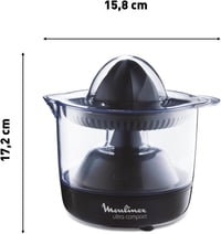 Moulinex Ultracompact elektromos citromfacsaró 0,5L fekete 7