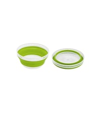 Centrifugă pentru salată Moulinex retractabilă 4 L - Verde, coș rotativ pentru uscarea salatei 2
