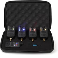 MOUNCHAIN Wireless Horgász Bite Alarm 5 db Digitális Kapásjelző Vízálló 4 Adó 1 Vevő 4