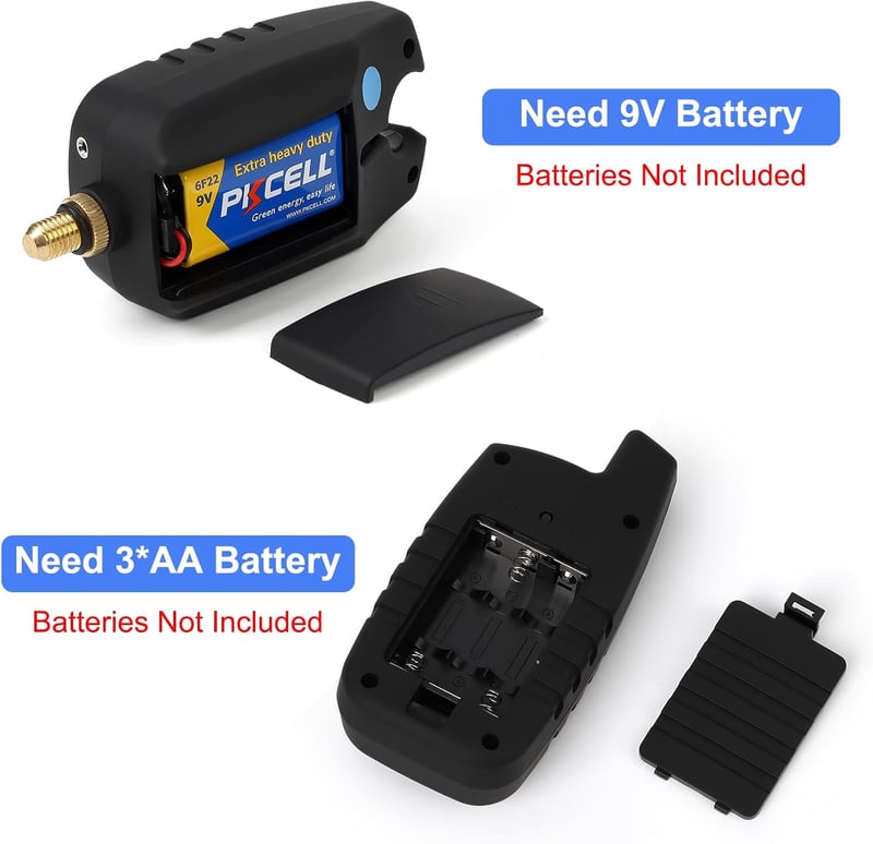 MOUNCHAIN Wireless Horgász Bite Alarm 5 db Digitális Kapásjelző Vízálló 4 Adó 1 Vevő