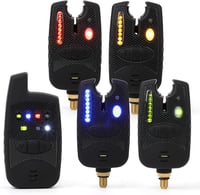 MOUNCHAIN Wireless Horgász Bite Alarm 5 db Digitális Kapásjelző Vízálló 4 Adó 1 Vevő 1