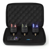 MOUNCHAIN Wireless Horgász Kapásjelző Szett 4 db Digitális Ponty Riasztó Vízálló 2