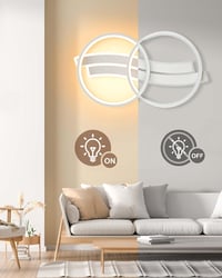 MOUNM LED Mennyezeti Lámpa Dimmelhető 30W 3000-6000K Távirányítóval 5