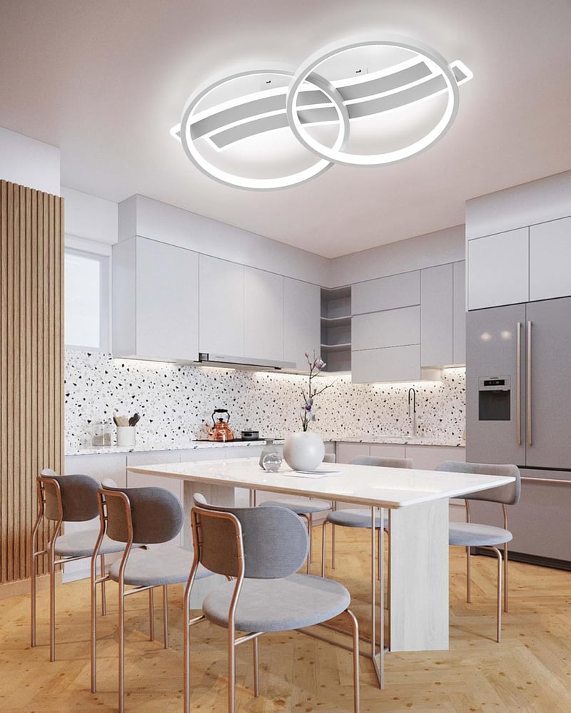 MOUNM LED Mennyezeti Lámpa Dimmelhető 30W 3000-6000K Távirányítóval