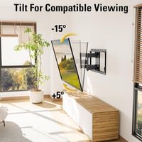 Mounting Dream dönthető forgó TV fali tartó 66-140 cm OLED LCD LED tévéhez 2