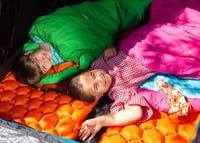 Detský spací vak MOUNTREX – Múmiový spací vak pre deti, 100 % bavlnená podšívka, 175 x 70 x 45 cm – Spací vak na vonkajšie použitie, cestovanie a kempovanie, ľahký a kompaktný 9