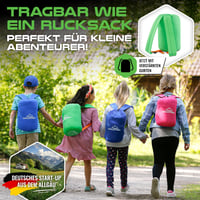 Detský spací vak MOUNTREX – Múmiový spací vak pre deti, 100 % bavlnená podšívka, 175 x 70 x 45 cm – Spací vak na vonkajšie použitie, cestovanie a kempovanie, ľahký a kompaktný 6