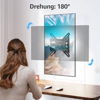 Nástenný držiak na TV MOUNTUP EU0030 pre 14-42 palcové LED, LCD a OLED televízory a monitory, otočný a sklopný o 180°, max. 20 kg, VESA 200x200 mm 2