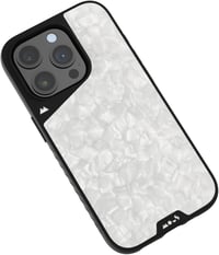 Mous iPhone 15 Pro Tok MagSafe Kompatibilis - Limitless 5.0 Védőtok Ezüst Gyöngy Színben - Prémium Mobiltelefon Tok 1