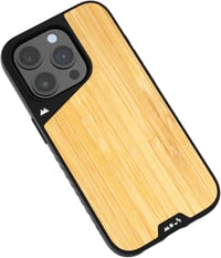 Mous Limitless 5.0 Bambusz Tok iPhone 15 Pro Készülékhez - MagSafe Kompatibilis Védőtok Csúszásgátló Felülettel és Erős Védelemmel 1