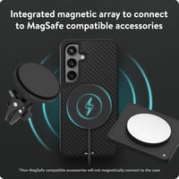 Mous Samsung Galaxy S24 Plus MagSafe tok szénszálas védelemmel ütésálló 5