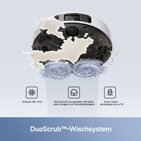 Mova E30 Ultra robotporszívó felmosó funkcióval, automatikus ürítéssel és felmosó öntisztítással, 7000 Pa, 10,5 mm felmosó emelés, Robo Swin 8