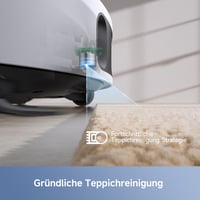Mova E30 Ultra robotporszívó felmosó funkcióval, automatikus ürítéssel és felmosó öntisztítással, 7000 Pa, 10,5 mm felmosó emelés, Robo Swin 7