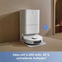 Robotický vysávač Mova E40 Ultra s funkciou mopovania, 19 000 Pa, automatické vyprázdňovanie, mopovacia hlavica MaxiReach, 80 ml nádržka na vodu, stanica typu všetko v jednom, 6