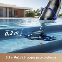 MOVA Handler V10 vezeték nélküli medence porszívó, 4200 LPH szívóerő, 60 perc üzemidő 6