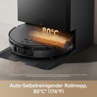 Robotický vysávač a mop Mova S70, 28 000 Pa, mopovanie čistou vodou, vyhýbanie sa prekážkam pomocou DToF a líniového lasera, výška 90 mm, výsuvný mop 8