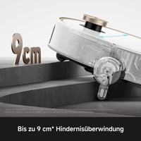Robot aspirator Mova V70 Ultra Complete X, perie laterală dublă extensibilă și mop MaxiReachX, putere de aspirare 40.000 Pa, presiune 15N, 300 RPM, înălțime 9 cm 7
