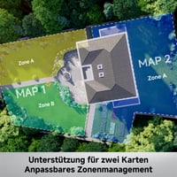 Robotska kosilica Mova ViAX 500 bez granične žice, za površine do 600 m², 360° LiDAR i Dual AI Vision, inteligentno izbjegavanje prepreka, košnja uz rubove, aplikacija 9