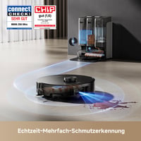 Robotický vysávač a mop MOVA Z50 Ultra, s 36°C samočistiacim systémom mopov, automatickou vyprázdňovacou stanicou, čierny – Používaný 6