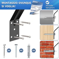 Oglindă rutieră convexă din acril Moveland de 15 inchi, oglindă reglabilă cu unghi larg pentru alee și garaj, 160 de grade, pentru interior și exterior 7