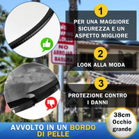 Oglindă rutieră convexă din acril Moveland de 15 inchi, oglindă reglabilă cu unghi larg pentru alee și garaj, 160 de grade, pentru interior și exterior 3