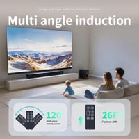 MOVHEIYL csere távirányító Bose Smart Soundbar 300 hangprojektor - fekete 5