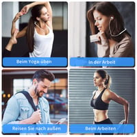 Silikónový remienok proti strate MOWYEOK pre slúchadlá Google Pixel Buds Pro, športový nákrčník na behanie a fitness, biely 7