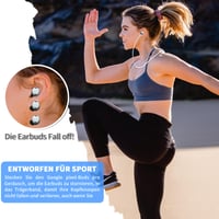 Silikónový remienok proti strate MOWYEOK pre slúchadlá Google Pixel Buds Pro, športový nákrčník na behanie a fitness, biely 3
