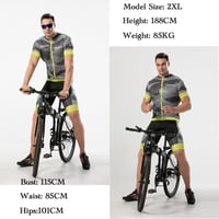 Moxilyn Kerékpáros Ruházat Szett Hosszú Ujjú Mez + 9D Nadrág Szélálló 3XL 6