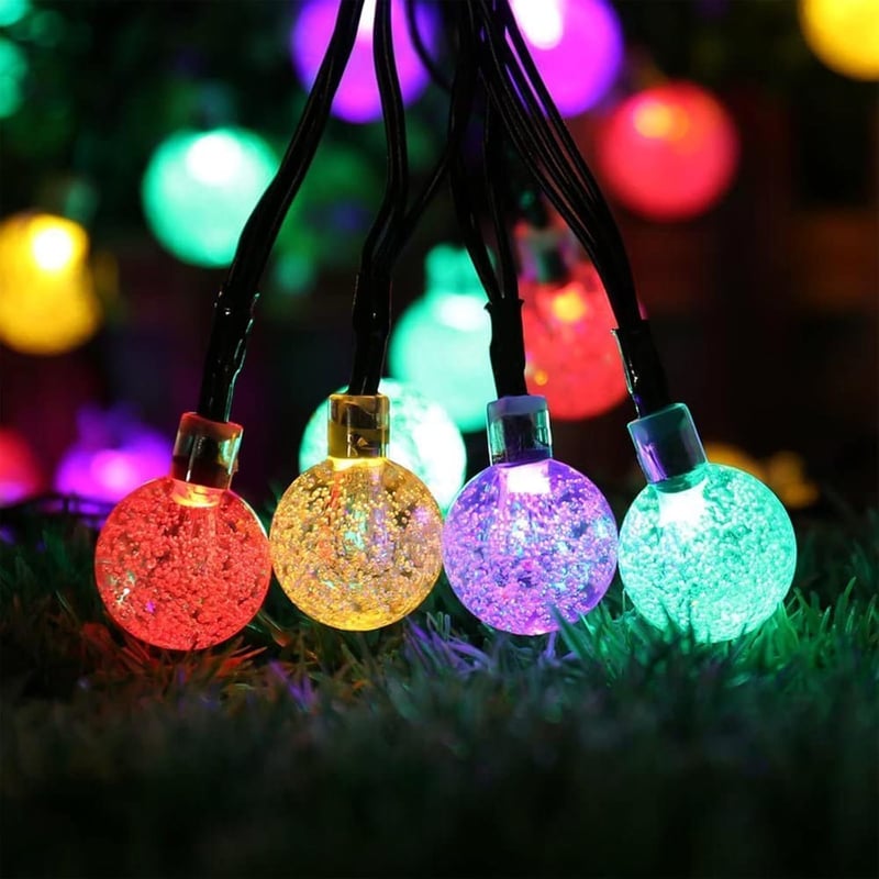Moxled Napelemes Tündérfények Kerthez 11m 60 LED Vízálló 8 Mód
