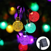Moxled Napelemes Tündérfények Kerthez 11m 60 LED Vízálló 8 Mód 2