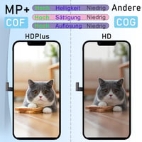 MP+ LCD kijelző iPhone 13 Pro-hoz csereképernyő kerettel és szerszámokkal 3