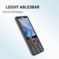 Mobilný telefón myPhone 3510 LTE pre seniorov, odomknutý na všetky siete, tlačidlový telefón s 4G, 3,5-palcový displej, veľké tlačidlá, Dual SIM, čierny 2