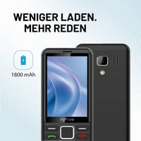 Mobilný telefón myPhone 3510 LTE pre seniorov, odomknutý na všetky siete, tlačidlový telefón s 4G, 3,5-palcový displej, veľké tlačidlá, Dual SIM, čierny 3