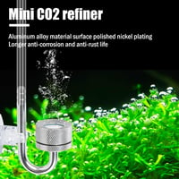 Difuzor CO2 MplehDa pentru acvariu, atomizor de dioxid de carbon din aliaj de aluminiu, cu ventuze și tub în formă de U, pentru plante de apă dulce 2