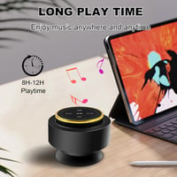 MR.LUYU IPX7 Vízálló Bluetooth Fürdőszobai Hangszóró Szívókoronggal és Mikrofonnal 6