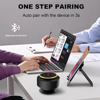 MR.LUYU IPX7 Vízálló Bluetooth Fürdőszobai Hangszóró Szívókoronggal és Mikrofonnal 7
