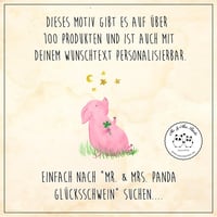 Mr. & Mrs. Panda Képeslap Malac Boldogság Motívum - Sárga Üdvözlőlap Ajándék Szerencsehozó Állatos Vicces Design 6
