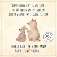 Mr. & Mrs. Panda Sárga Képeslap Mackó Gyerek Motívummal - Anyák Napja Apák Napja Üdvözlőlap Köszönetkártya 6