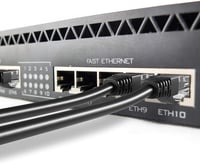 Mr. Tronic 50m Kültéri Vízálló Cat6 Ethernet Hálózati Kábel Fekete 8
