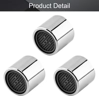 MroMax 18mm Csaptelep Perlátor 3 darabos Univerzális Réz Csapszűrő Fürdőszoba Konyha Mosdó Cserealkatrész 4